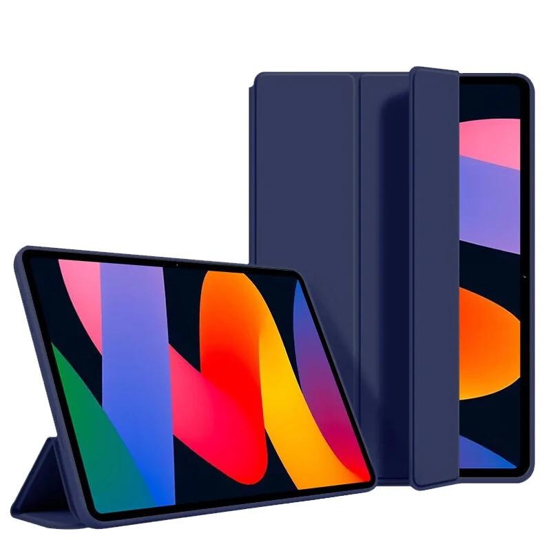 For Redmi Pad SE 11-tommers beskyttelsesveske 2023 Clamshell stativ Magnetisk myk TPU bakdeksel Nettbrettbeskyttelsesveske