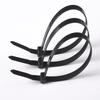 100Pcs Nylon Cable Ties Self-locking Cord Ties Straps Adjustable Cables Fastening Loop Home Office Wire Zip Ties