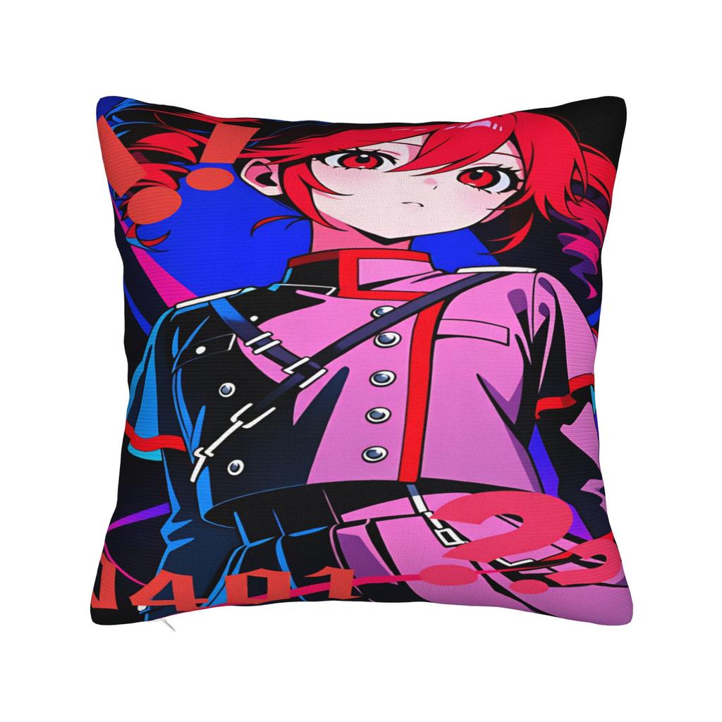 Kasane Teto Character Pillow Cover Funny Pillow Case For Sofa Couch Bed Living Room Soft Pillowcases Gift