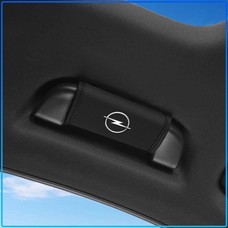 Capa Protetora para Manípulo do Teto do Carro em Couro Estilo Interior Para Opel Astra H G Corsa Insignia Astra Antara Meriva Zafira Interior
