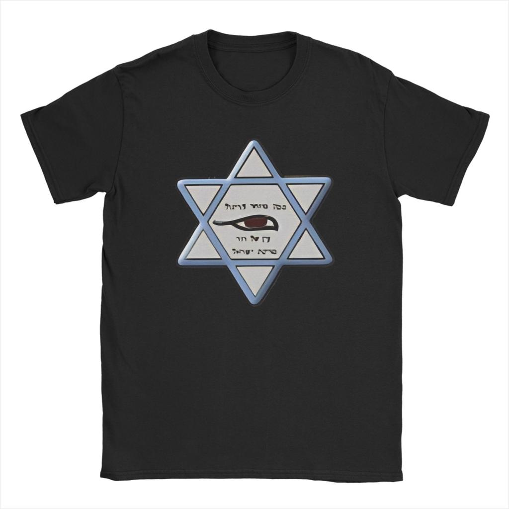 Unisexs Mossad Badge T Shirts  Cotton Clothes Novelty Short Sleeve Round Neck Tee Shirt Plus Size TShirt