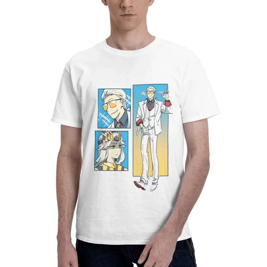 Men Womens TShirts To Be Hero X Anime Humorous Pure Cotton Tees Short Sleeve T Shirt Crew Neck Clothes Gift