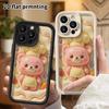Phone Case: 2D Flat Design Suitable for iPhone 18 17 16 15 14 13 Pro Protective Case, Chef Bear, Perfect Christmas and Halloween Holiday Gift