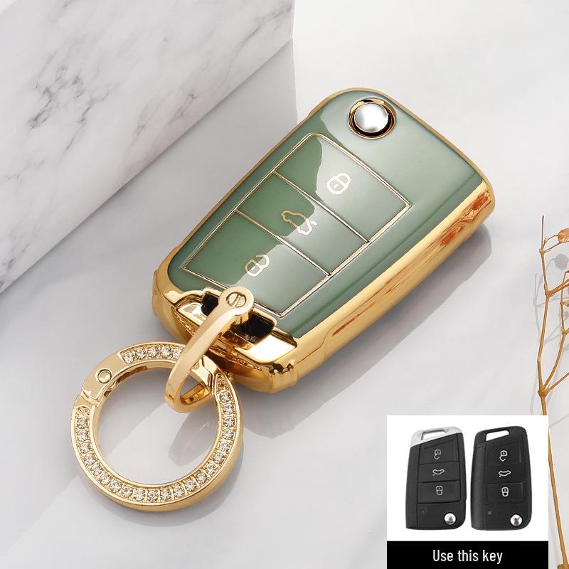Tiguan L/X Key Case 2022: Full Coverage, One-Button Start, Unisex