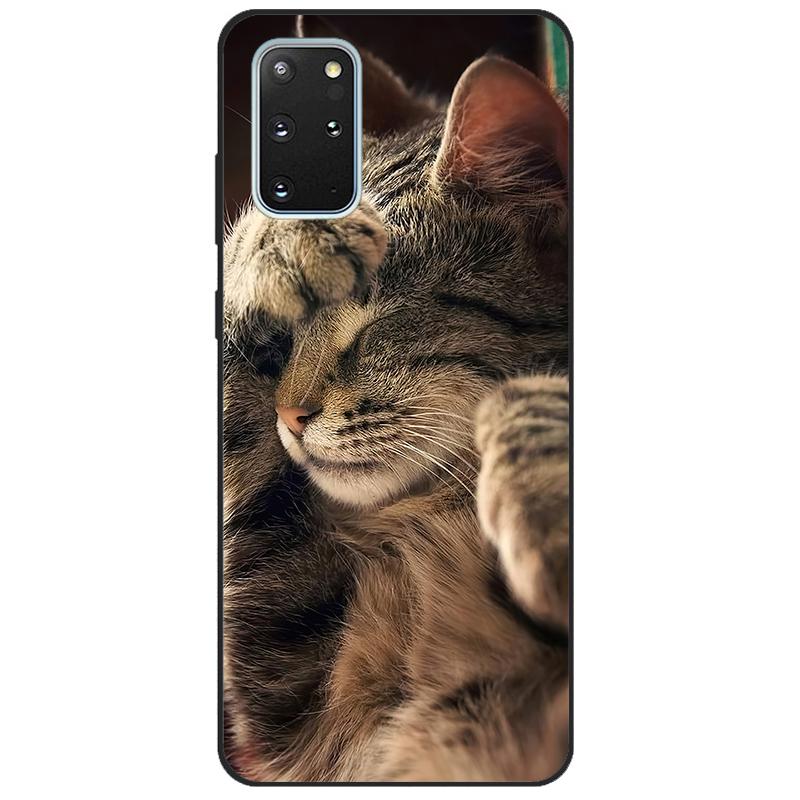 Für Samsung Galaxy S20 Hülle Silikon TPU Abdeckung Für Samsung Galaxy S20 PLUS Handyhülle Für Samsung Galaxy S20 Ultra S 20 Hülle Katze