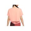 Nike Letter Round Neck Pullover Short Sleeve T-Shirt Women T-Shirt Pink DJ6236-693