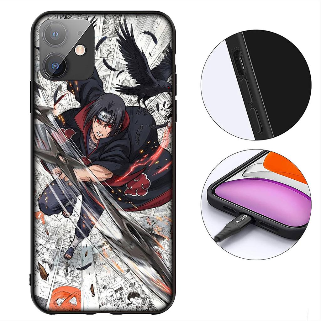 Kakashi Uchiha Itachi Narutos Phone Case for Motorola Moto Edge 70 60 Fusion NEO Pro G Stylus G56 G96 G52 G04 G05 G64 G71 Cover