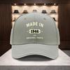 Vintage English Letter Design Adjustable Baseball Cap for Unisex and Women Casual Golf Dad Hat AllSeason Everyday Wear