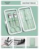 Matcha Green Nail Clippers Set - Complete Pedicure and Nail Art Tools