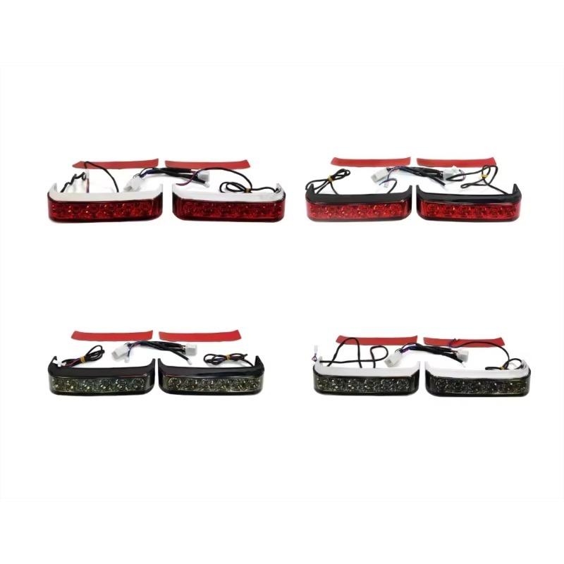 Motorcycle LED Saddlebag Brake Running Luggage Turn Signal Lights For Harley Touring Street Road Glide CVO 2009 2010 2011- 2013