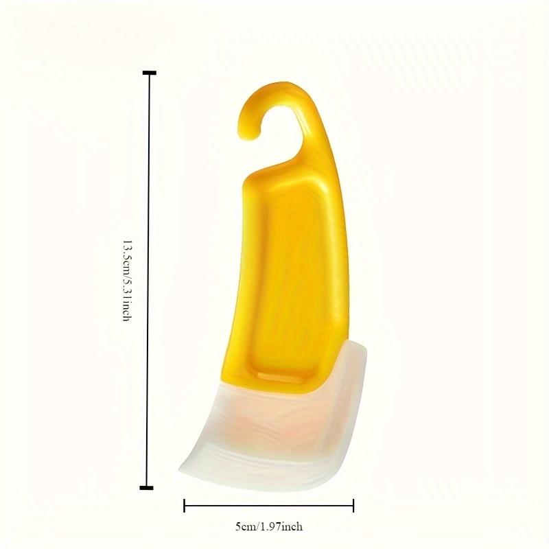 1pc Silicone Soft Scraper Cookware Cleaning Tool Kitchen Oil Stains Frying Pan Tableware Cleaning Scraper, Kitchen Cleaning Tool