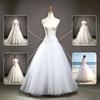 White 4-layers Design No Hoop Petticoat Fluffy Wedding Dress Crinoline Bridal Ball Gown Underskirt Ladies Lined Skirt Party Dress Role-playing Lining