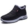 Cotton Shoes Men's Large Size Couple Cotton Boots Warm Men's Shoes Piled Thickened Short Boots Thick-soled Snow Boots