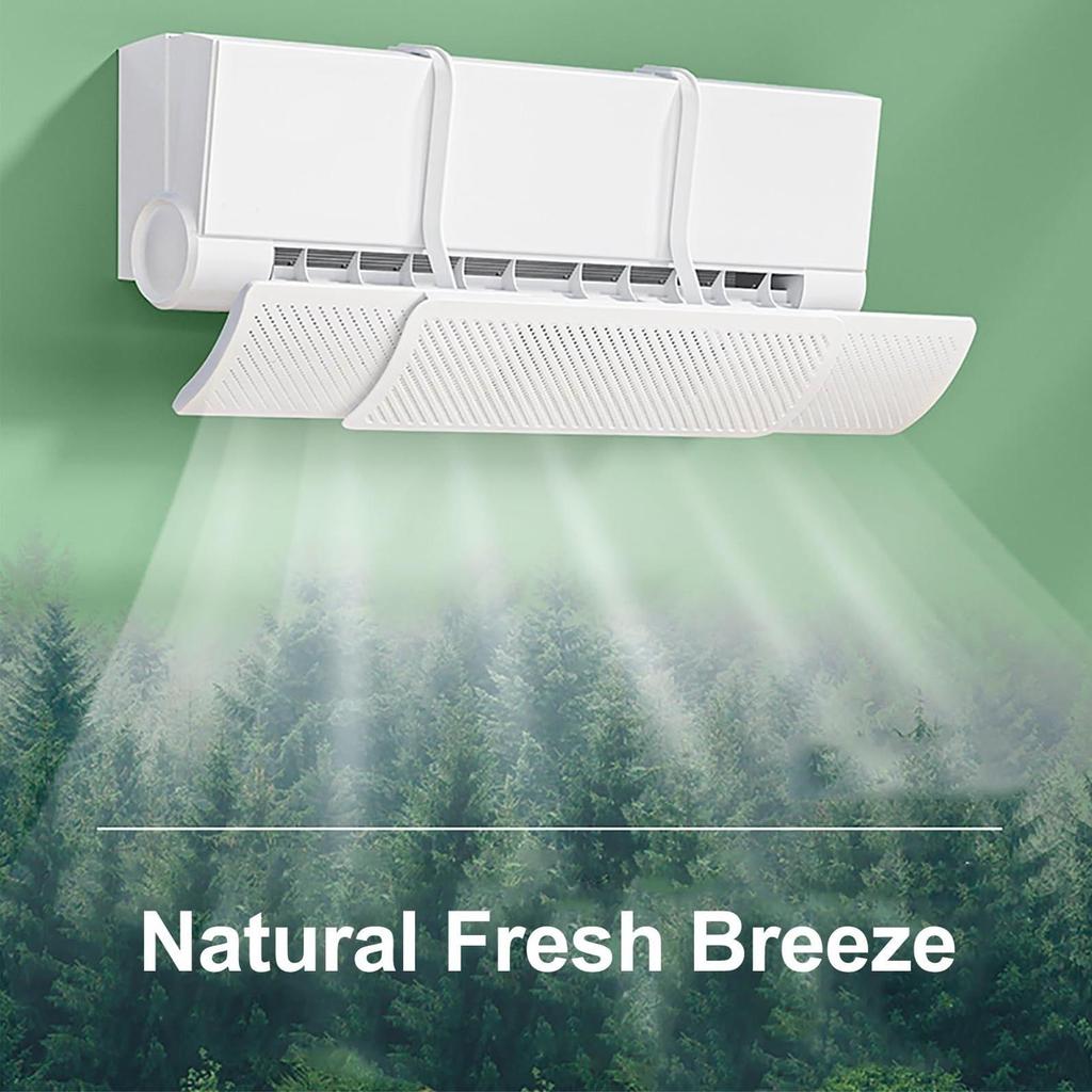 1Pcs Air Conditioner Wind Deflector Hanging Anti-Direct Blowing Windshield Adjustable Air Baffle Shields For Home Office