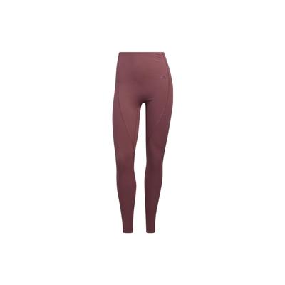 adidas Sportowe Legginsy Jednokolorowe z Wysokim Stanem Damskie Spodnie Magenta HD4485