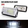 1/2Pcs Auto Tail Light Led License Plate Light Led Canbus White LED Bulbs for BMW 3-series E46 1998-2005 3 4 5 Car Accessories