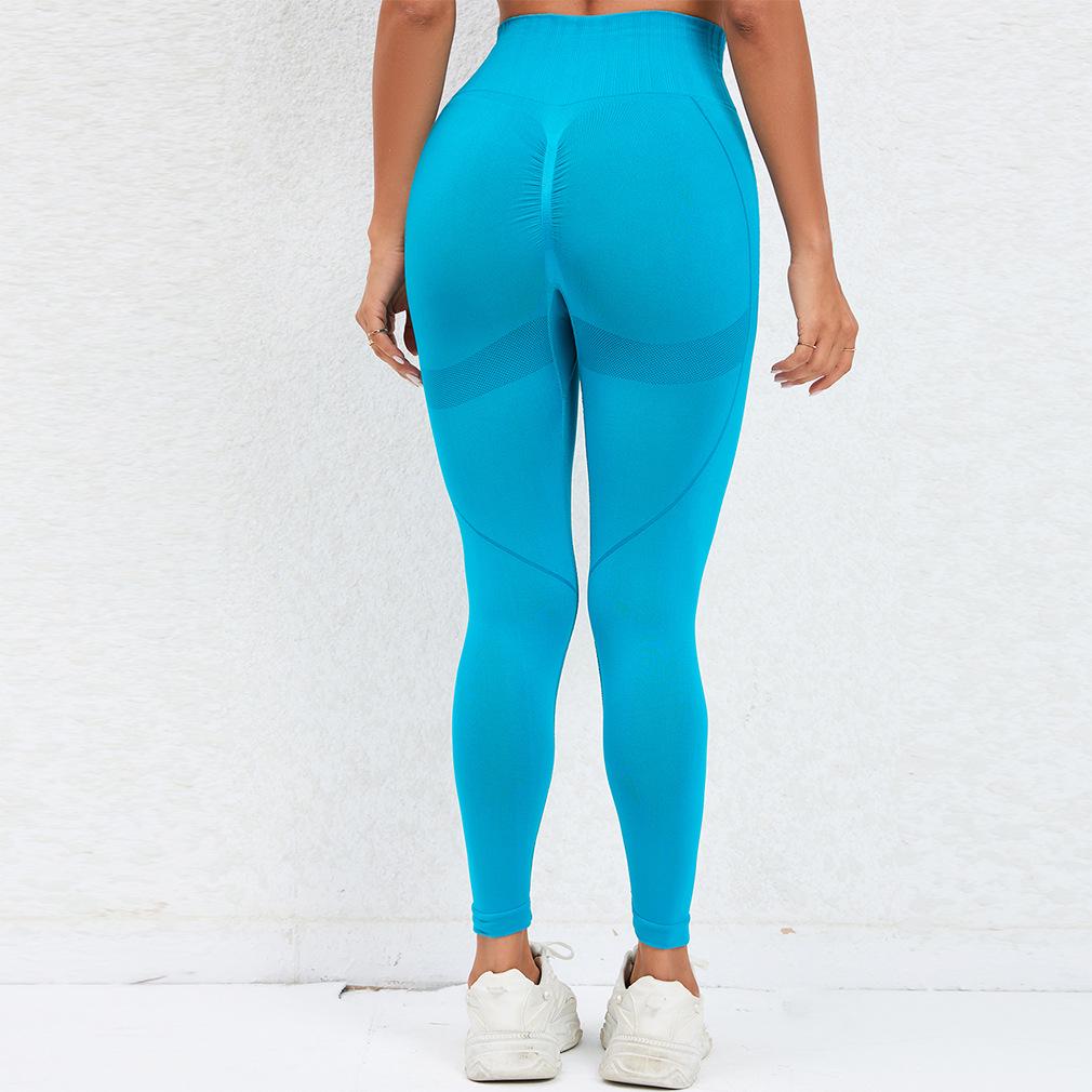Damskie Legginsy do Jogi z Wysokim Stanem Kontrolujące Brzuch i Podnoszące Pośladki - Odprowadzające Pot & Seksowne do Biegania & Fitness