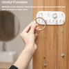 Hanging Jewelry Storage Rack Hooks Keys Mount Chains Wall Organizer Bedroom Kitchen Living Room Cabinet Bathroom Closet