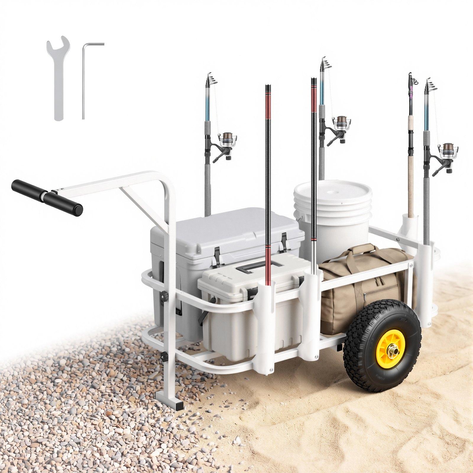 VEVOR Beach Fishing Cart, 90.7