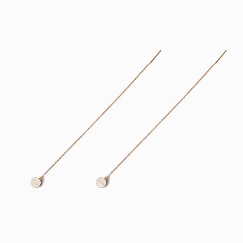 FITZGERALD LOVE Kulech Gold Drop Earrings