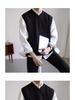 2023 Men's Trendy V-Neck Sleeveless Knit Sweater Vest