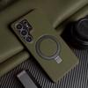 Foldable Bracket Lychee Genuine Leather Case For Samsung Galaxy S26 Ultra S25 FE S24 S23 S22 S21 Plus Back Cover Phone Case Capa