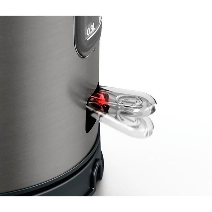 Bouilloire bosch twk5p475 - 1,7 l - gris - 2400 w - anti-calcaire