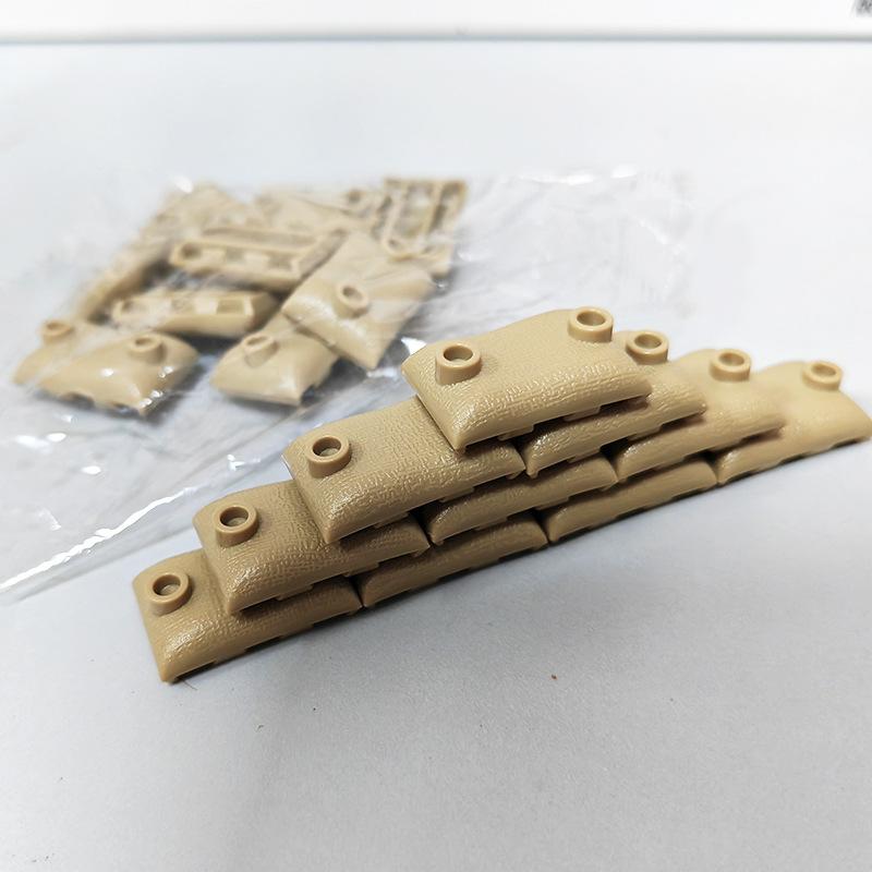 Assembled Building Block Soldier Miniature Accessories Weapon Howitzer Rocket Launcher Anti-Aircraft Gun Military Toy