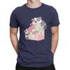 Kawaii Anime Panda Man TShirt Panda Strawberry Milk Kawaii Distinctive T Shirt Harajuku Streetwear New Trend Unisex