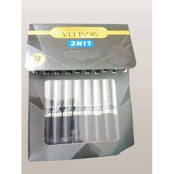 Linc Signetta Ball Pen  Black 10 pcs IA284