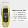 For Porsche Cayenne Mancan Panamera 911 718 Boxster Cayman Taycan 2010-2024 Car Key Paint Case Bordeaux Red Shell Replacement