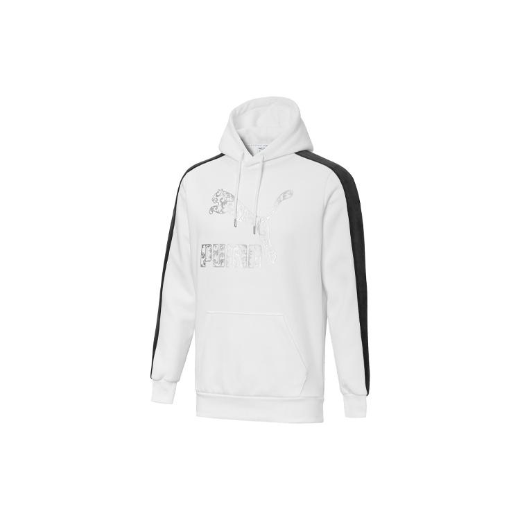 Men s PUMA Logo Printing Sports White 530304-02 XS