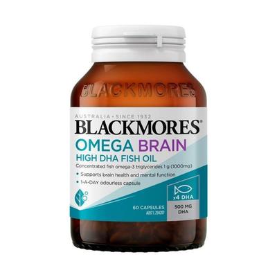 Blackmores Ourless Omega Brain 1000mg 60c