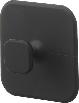 Yamazaki Magnetic Sanitary Silicone X X Floating for Bathroom Sinks and 1843 Sponge, Black, W7.5 D7.5 H3cm, Tower, Storage, Cleaning,
