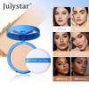 JULYSTAR Matte Face Setting Powder Oil-control Lightweight Radiant Foundation Pressed Powder Face Full Coverage Makeup Cosmetic