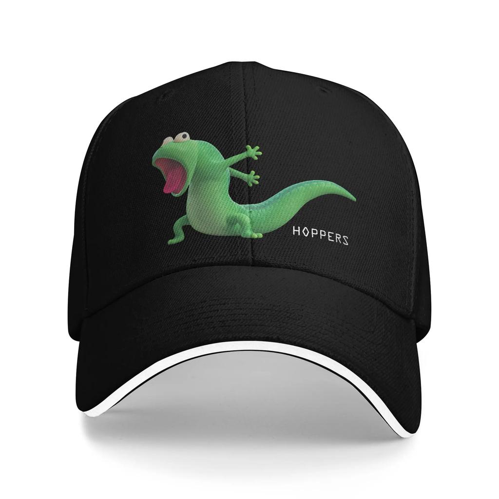 Hoppers Cartoon Tom Lizard Baseball Caps Retro Sandwich Caps Unisex Adjustable Dad Hat Travel Gift
