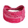 Bohemian Retro Print Yoga Headband: Wide African-Inspired Headscarf for Women