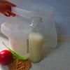3Pcs Reusable Nut Milk Bags Large Mesh Filter 30x30cm Nylon Drawstring Food Strainer Cheesecloth Yogurt Soy Milk Pouch