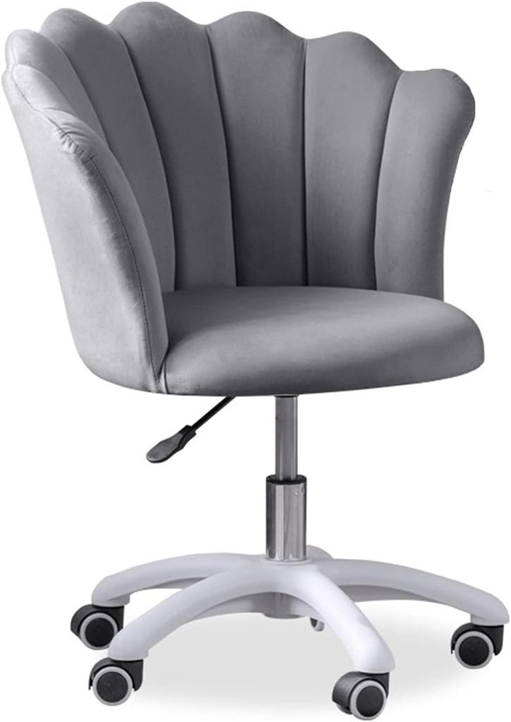 Office Chair/armchair for Office, Studio, Cosmetic FLOWERS Gray