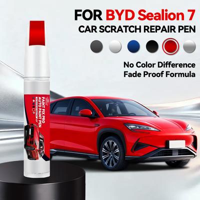 Voor BYD Sealion 7 1990-2026 Lak Reparatie Pen Bijwerken Krasverwijderaar DIY Auto Accessoires Zwart Wit Zilver Grijs Blauw Rood