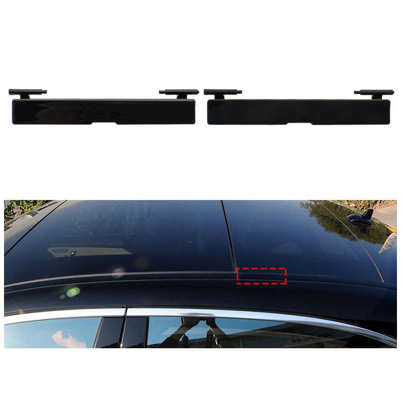 For Mercedes Benz S-Class W222 Roof Running Water Strip Small Cover Roof Luggage Rack Cover 2227501100 2014- nero