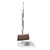 Soft Bristle Broom and Dustpan Set with Scraper
