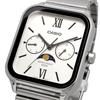 CASIO Standart Ay Fazlı Analog Erkek Kol Saati MTP-M305D-7A2V Metal Kordon Gümüş Yurt Dışı Model
