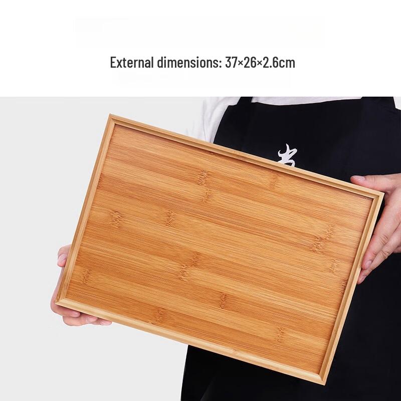 

Wooden Tea and Serving Tray 37x26x2.5cm