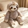 Simulation Cute Sloth Plush Doll Pillow Brown Grey Gibbon Long Arms Sloth Animal Stuffed Toy Home Decoration Gift For Children