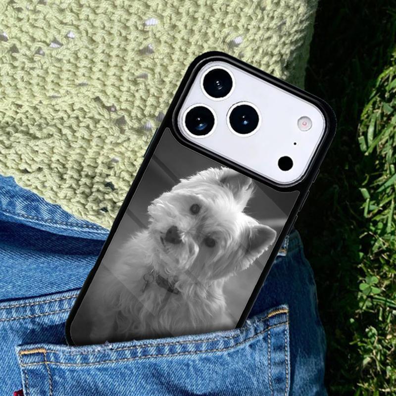 Maltese West Highland Terrier Dog Mobile Phone Case Compatible with IPhone 17 16 15 14 13 12 11Pro Max 17 Air Cover