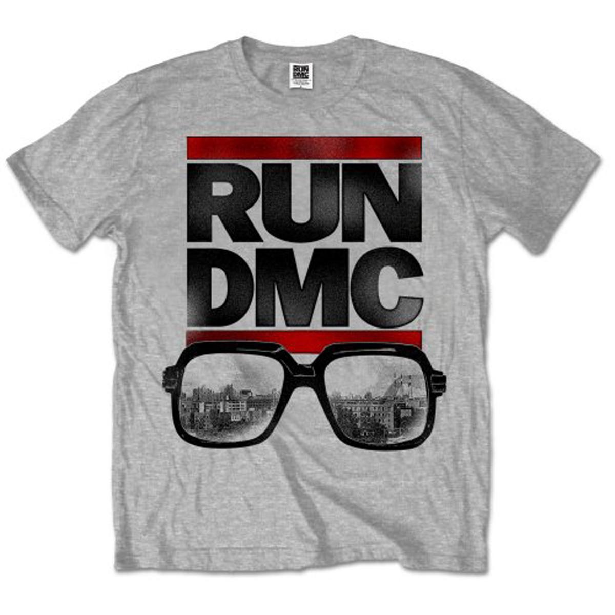 Run Dmc Glasses Nyc erkend T-shirt voor mannen XXXXL