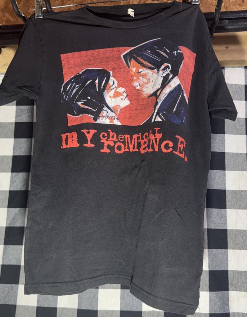My Chemical Romance vintage T-shirt black color reprint shirt AN53312