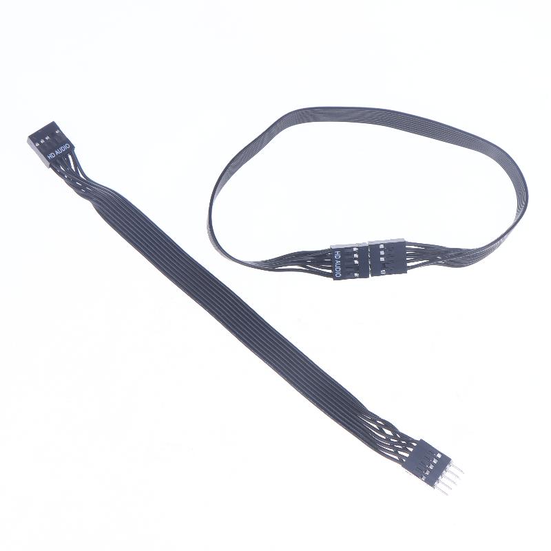 1 ks 9pinový samec na samici DIY příslušenství 20 cm/30 cm Prodlužovací kabel pro přední USB 9pin 2.0 na základní desce počítače