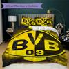 Dortmund Pattern Bedding uilt Set uilt Cover Pillowcase Home Decoration Birthday Gift (1 * duvet cover + 2 * pillowcase  without core)29